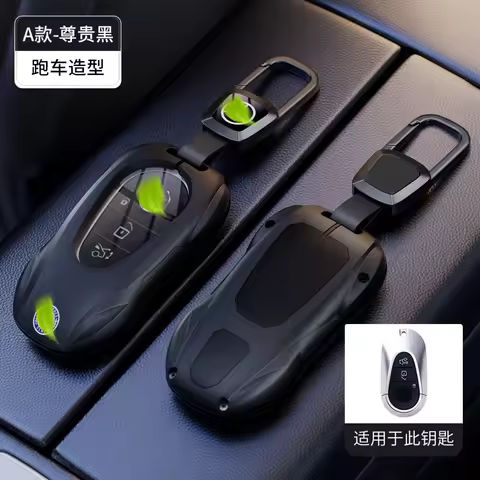 Car Key Case Cover for Mercedes Benz W223 W206 S350L S400L S450L S500L C260l C200l Glc300l E300l