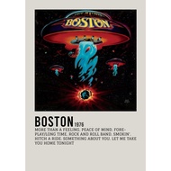 Poster Cover Album Boston by Boston