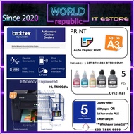 Brother HL-T4000DW Ink Tank Wireless Printer - AirPrint - A3 Sizes - BTD60BK BT5000C BT5000M BT5000Y
