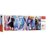 TREFL Jigsaw Panorama 1000 pcs จิ๊กซอว์ ดิสนี่ย์ แนวนอน 1000 ชิ้น รุ่น Disney Frozen 2 (97x34 cm.) พร้อมส่ง