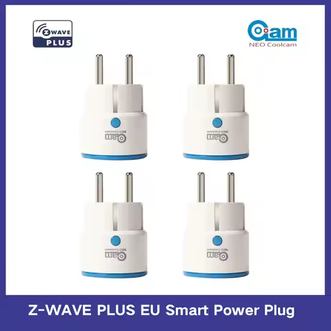 NEO Coolcam Z-WAVE PLUS EU Smart Power Plug Socket Home Automation Alarm Smart Home System Z Wave 86