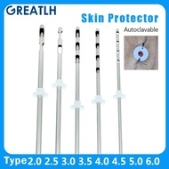 Autoclavable Liposuction Cannula Skin Protection Cover Fat Transfer Needle Aspirator Skin Cover Lipo