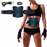 SHANRONG Vibration Belt|Abdominal Instrument Fitness Gym Belt Stimulating Belt Arm Gel Pads Ab Train