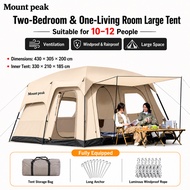 Mount peak  2026 Upgraded & Thickened Edition khemah unta Camel tent besar 10-15 Person Large Campin