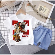 Denim suit | X Dbox Motif | Age 6 Months - 5 Years | Boys Suit | CHILDREN'S CLOTHING | FREE SHIPPING