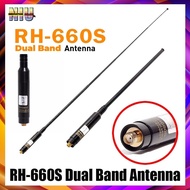 RH-660S Dual Band Antenna VHF UHF SMA-Female Antenna BaoFeng Two Way Radio Antenna (A114)