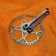 Classic bicycle crank Gear with YY star motif 48T