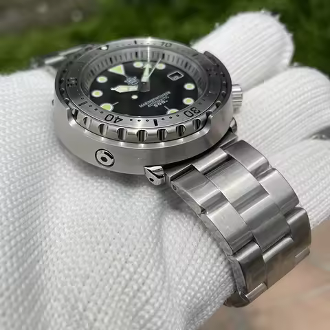 STEELDIVE Men Diver Watch 47.5mm Tuna Automatic Mechanical Wristwatch 30ATM Waterproof C3 Luminous N