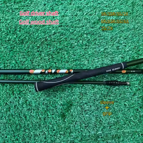 2026New Golf Shaft,Peach green 5/6/7 R/SR/S/X Graphite Shaft Driver and wood Shafts,Free assembly sl