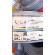 1 coil QLITE Q LITE Flexible Cable 3C x 40/0016