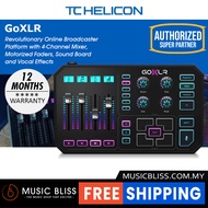 TC-Helicon Go XLR Mixer, Sampler, & Voice FX for Streamers, Best for HyperX Cloud Revolver S, SteelS