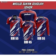 Johor MSSM ATHLETIC JERSEY BY TRUSTED SHARKS