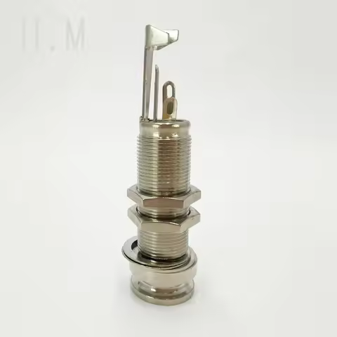 Split Acoustic Guitar Long Pin Jack Dual Channel Guitar Jack Electric Box Folk Guitar Output Jack Gu