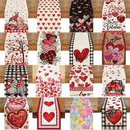 Valentine's Day Table Runner Love Table Runner Decoration Table Dining Table Table Runner