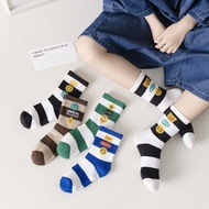 Smiley Pattern Children's Socks Cute Baby Socks KK050