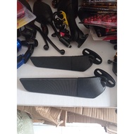 Winglet STEALTH WING BLADE Mirror Material FULL CNC Mirror H2R R15 R25 NINJA 250 ZX10 ZX25 CBR150 CBR250 And Others UNIVERSAL Motorcycle Variations