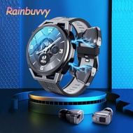 N18 Smart Music Watch 1.53 Color Screen Headset 2-in-1 Bluetooth Dual Headset Call 4G Local Memory N