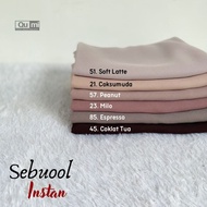 WLCMe! Hijab Instant Qumi Sebuool (Rapi Sekali Tiup)