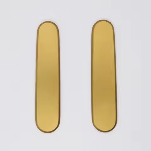 1 Pair Hand Made Brass Scales for 84mm Victorinox Swiss Army Knife