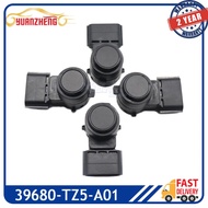 4pcs NEW Black PDC Parking Sensor 39680-TZ5-A01 For Acura MDX RLX 3.5L 2014-2016 39680-TV0-E11 39680