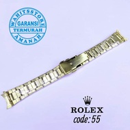 STRAP TALI JAM TANGAN ROLEX DAYTONA GOLD 20MM RANTAI ROLEX