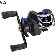 ⊕◄2021 New Ak200 7.2:1 High Speed Fishing Reel Left Right Hand Baitcasting Reel Brake System 8kg Dra