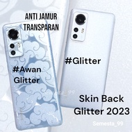 3D Glitter Back Skin 2023 OPPO A17 A17K A16 A16K A15 A15s A12 A11K A9 A5 2020 A5s A3s A96 A95 A92 A8