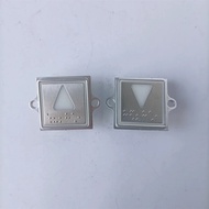 1 elevator square button KM863223H03 863223 H03, with braille, elevator spare part