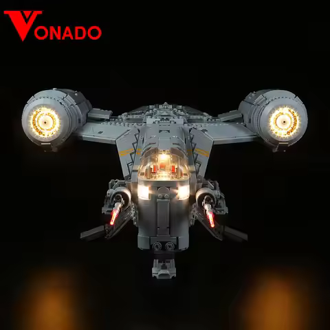 Vonado Building Blocks Light For 75331 The Razor Crest (NOT Include the Model) LED Lighting Accessor