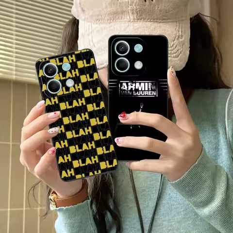 Armin van Buuren DJ Mobile Cell Phone Case for Xiaomi Redmi Note 13 12 11 10 9 8 7 6 S A Pro Lite Pl