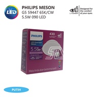 PUTIH Philips 59447 Meson G5 090 5.5W 65K Round LED Downlight White