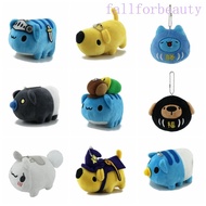 FALLFORBEAUTY Bugcat Pendant, Blue Cat Toy Bag Charm Bugcat Capoo Keychain, School Bags Multiple Sty