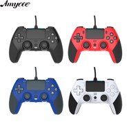 Usb Wire-control Gamepad Controller Compatible For PS4 Joystick Gamepads With 6-axis Vibration Function