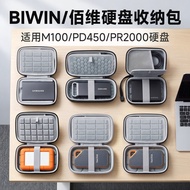 Hubing Suitable for BIWIN BIWIN M100 Hard Drive Storage Bag PD450 Mobile Solid State Drive Storage B