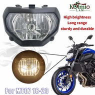 Fit For 2018 - 2020  YAMAHA MT-07 MT07 Motorcycle Headlight Front Headlamp MT 07 2019 Head Light Acc