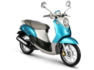 ชุดสี เฟรม Yamaha fino เก่า ฟีโน่ เก่า ฟีโน่ คาบู สีฟ้าขาวซากุระ ปี 2007-2012  เกย์เดี่ยว 10 ชิ้น/เกย์แยก 9 ชิ้น