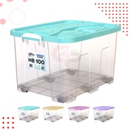 NOBU Container Box 100 Liter + 6 roda