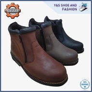 ORIGINAL GUZZI DOUBLE ZIPPER HEAVY DUTY PREMIUM LEATHER SAFETY BOOT 921 | KASUT SAFETY GUZZI 921
