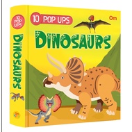 Pop Up Dinosaurs Book for Kids: 10 Pop-Up 3D | Best Dino Pop-Up Book for Children | Jurassic World (