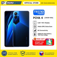 TECNO MOBILE POVA 4 128GB ROM - 4GB RAM with Free Smart Simcard cZ0