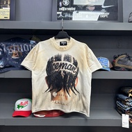 DRAKE wash shirt - crab leg fabric