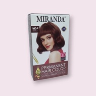 Miranda Permanent Hair Color Brown/Dark Brown/ Cat Rambut