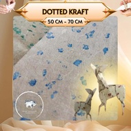 Beaded kraft paper, large origami kraft paper