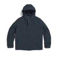 EDWIN 男款 定番連帽羽絨外套 (墨綠色) #外套