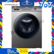 Haier 10.5KG Inverter Front Load Fully Washer HW105-BP1239S8 (Graphite Silver)