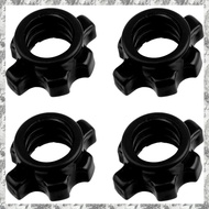 [D E O K] 4Pcs Dumbbell Bar  Barbells  Screw Clamp Dumbell Weight Lifting Fitness Equipments Accesso