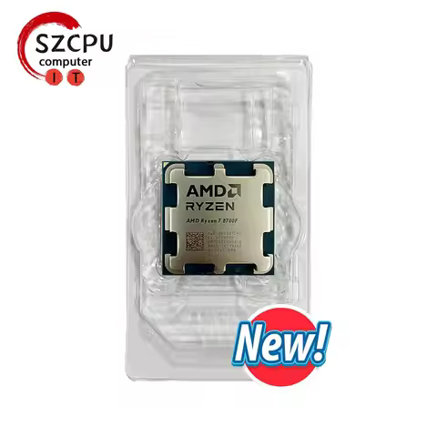AMD Ryzen 7 8700F New R7 8700F 8 Cores 16 Threads 5GHz Desktop computer processor with AM5 Socket CP