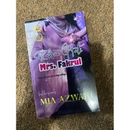 RAHSIA HATI MRS. FAKHRUL - MIA AZWARI