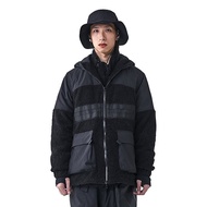 PUPILTRAVEL Kot Jaket Musim Gugur Lelaki Gaya In Lelaki Pakaian Kerja Fungsional Fleece Bergaya Jake