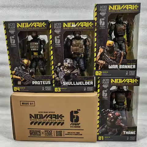 (in stock)Acid Rain Novark 6" Action Figures FXH-AR-001/002/003/004 (Thame/Warbanner/Ironhead/Proteu